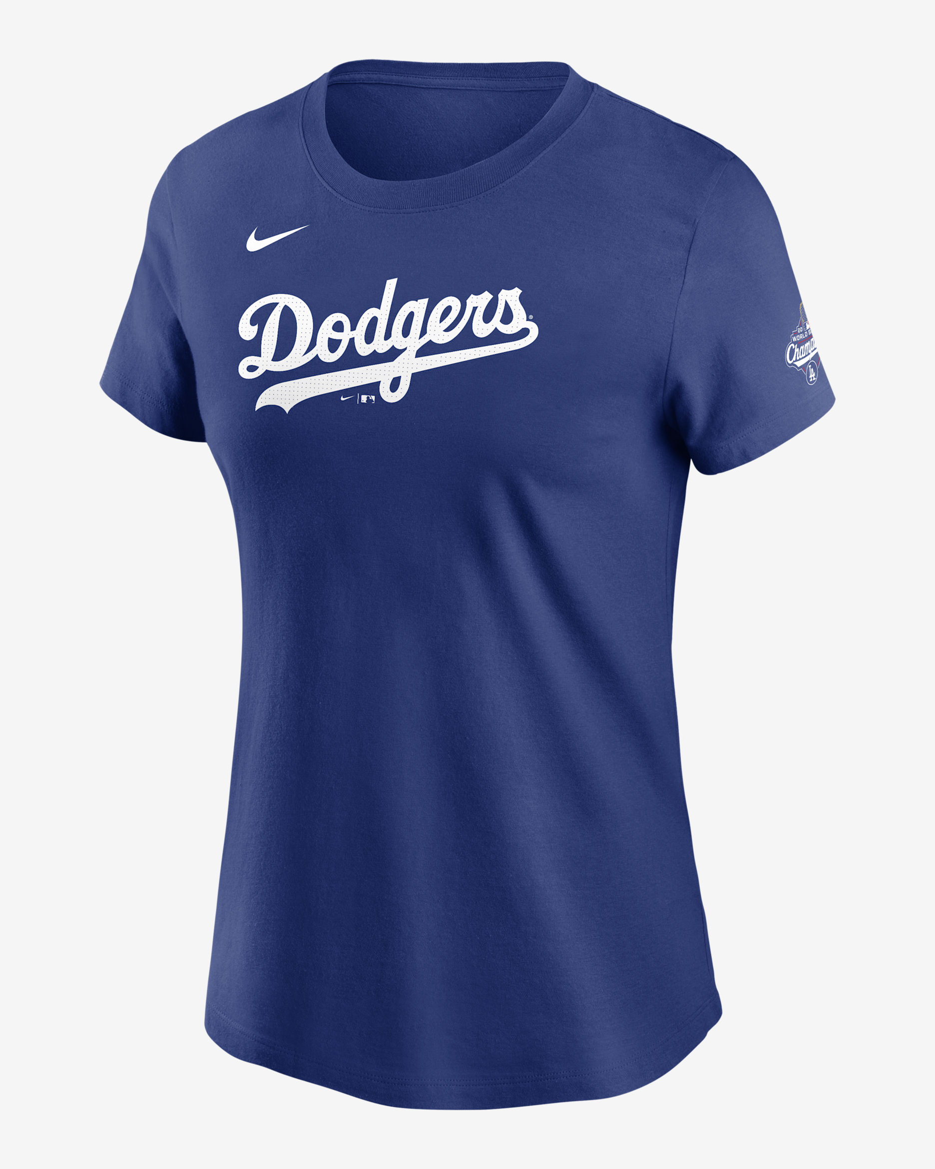 Nike Dodgers レディースTシャツ XXL 青 Shohei Ohtani Los Angeles Dodgers 2025 World Series Champions
